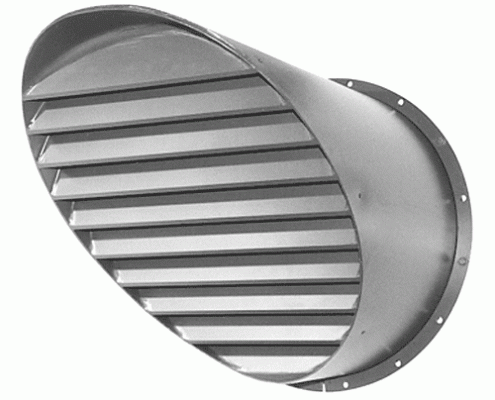 Wetterschutzgitter Spezialform